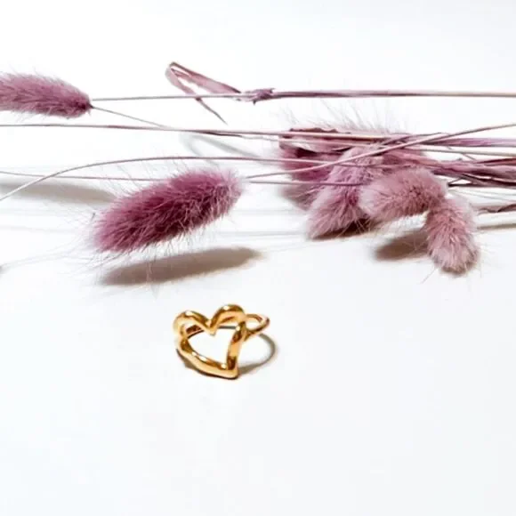 bohemian heart ring C34 - Picture 4 of 7